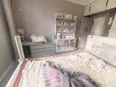 丸丫K2床围栏婴儿防摔床护栏床边防掉床挡板防护栏2.0米简灰一面 实拍图