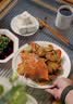 云山半宁波水磨年糕条4斤炒年糕条方便速食材宁波慈城特产部队火锅配料 实拍图