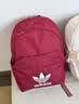 adidas休闲日常通勤运动双肩背包学生书包开学男女阿迪达斯三叶草   胜利红   NS(均码) 实拍图