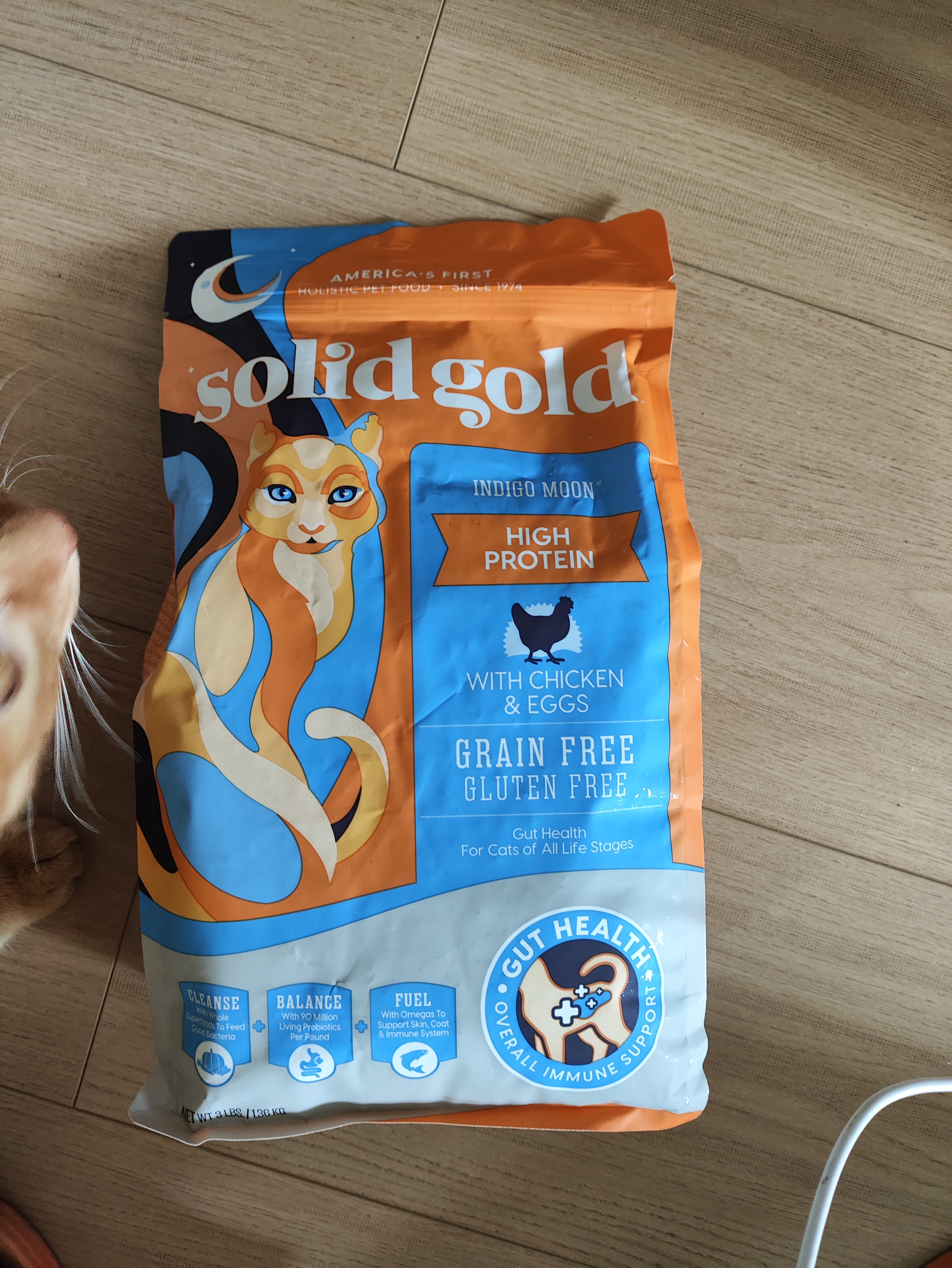 素力高（SolidGold）猫粮金素鸡 成猫幼猫进口高蛋白3磅/1.36kg【试吃装】 实拍图