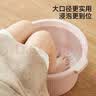 五月花泡脚桶加深24cm*1只装洗脚桶家用足浴桶洗脚泡脚盆塑料盆水桶 实拍图