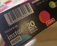 INSTAX富士instax立拍立得 宽幅相纸 彩虹双包装20张（适用于WIDE系列相机） 实拍图