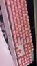 雷蛇（Razer）黑寡妇V3 机械键盘 游戏键盘 104键 RGB背光 游戏电竞 粉晶 绿轴 带腕托 实拍图