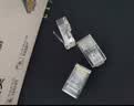 山泽 六类网线水晶头 6类千兆网络接头Cat6电脑连接器 RJ45工程级镀金水晶头100个 WL-6100 实拍图
