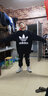 阿迪达斯（adidas）三叶草卫衣男 26春CNY新年款运动服休闲舒适上衣时尚连帽套头衫 中国红【马年限定】 2XL 【185-190cm/190-200斤】 实拍图