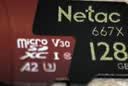 朗科（Netac）128GB TF（MicroSD）存储卡 U3 C10 A2 V30 4K 超至尊PRO版内存卡 读速100MB/s 写速40MB/s 实拍图