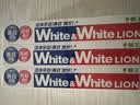 狮王(lion)Whitewhite进口美白牙膏荷兰薄荷150g*3大白新老包装随机发 实拍图