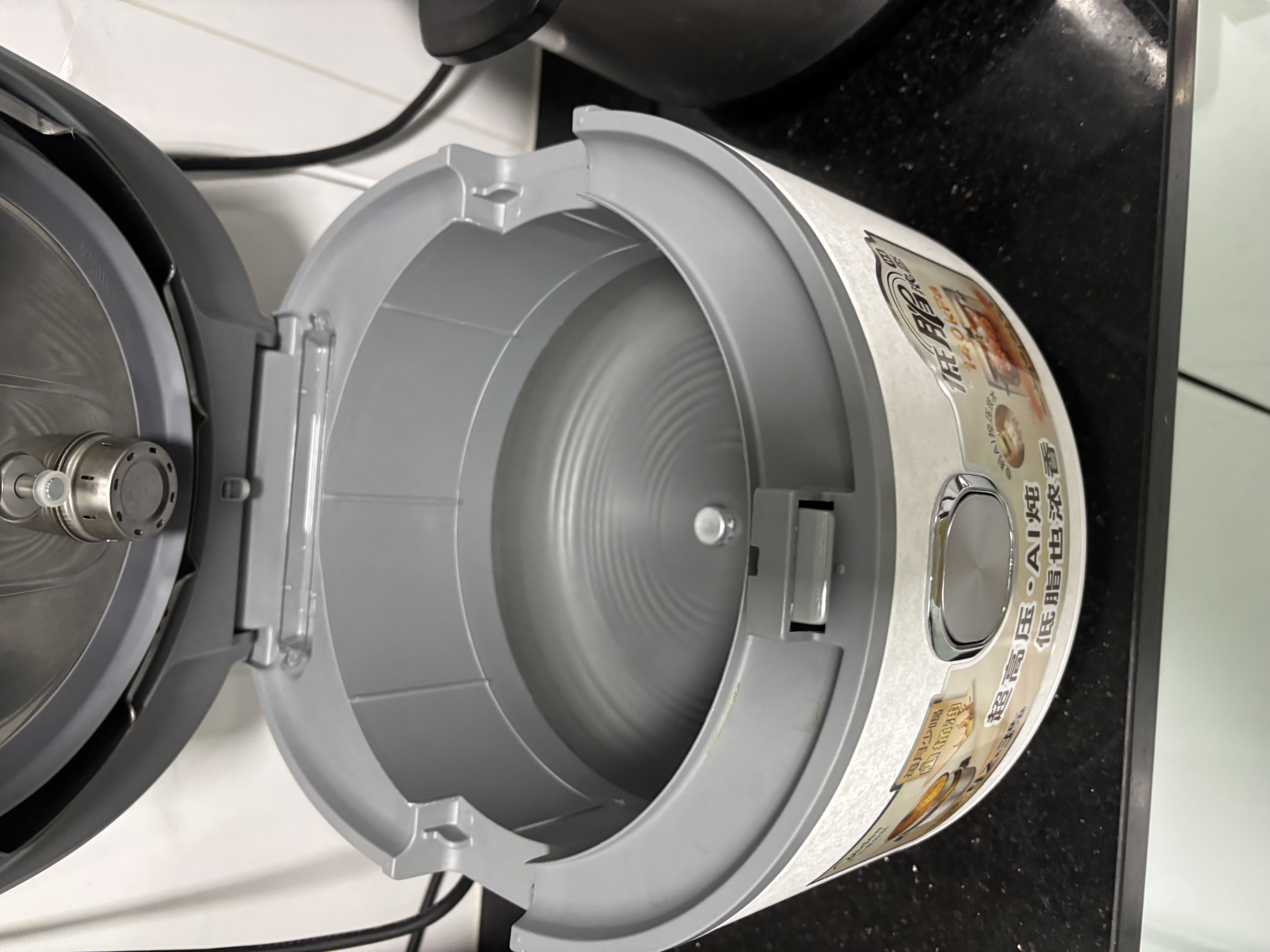 美的（Midea）纯钛0涂层2026新款大鸭梨IH猛火140kPa超高压电压力锅AI控压多功能一体电饭煲5L家用4-6人MY-S9 实拍图