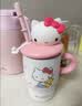 三丽鸥（SANRIO）HelloKitty公仔冰霸保温杯316不锈钢带吸管办公室女生日礼物500ml 实拍图