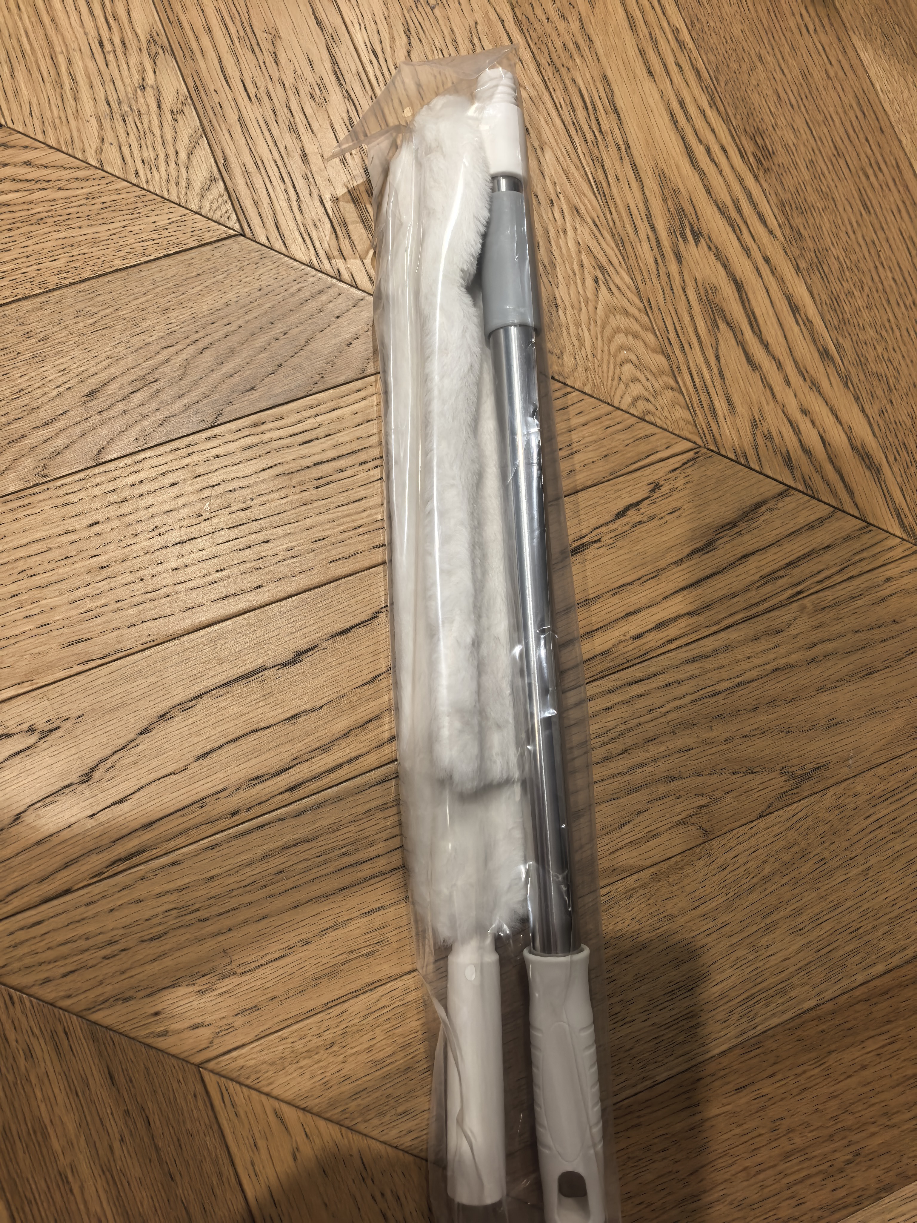 美丽雅长柄静电除尘掸鸡毛掸子除尘扫灰可水洗清洁工具沙发床底清扫神器 实拍图