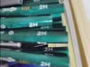 中华101 2B绘图学生铅笔儿童书写铅笔考试涂卡铅笔48支盒暑期作业考试专用顺滑六角防滑 开学礼物文具 实拍图