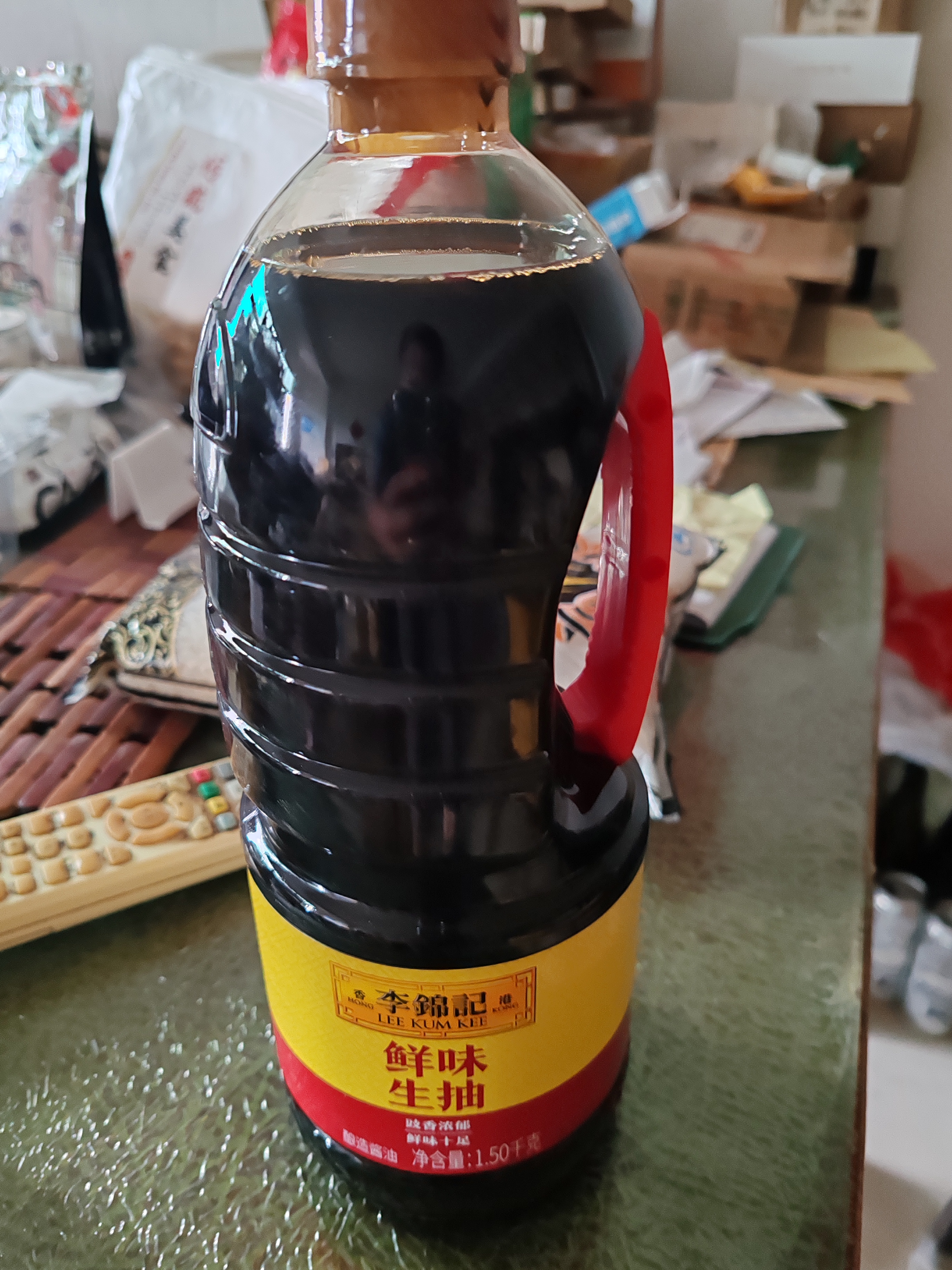 李锦记鲜味生抽1.5kg 【广式发酵】 提鲜调味 口口鲜香 酿造酱油调味 实拍图