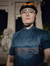 兰帕达骑行服公路车男夏季骑行服短袖上衣骑行短裤套装速干骑行衣风尚 金石蓝短袖+皓月短裤黑色 XL （适合体重140-159斤） 实拍图