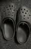 卡骆驰（CROCS）贝雅洞洞鞋男鞋女鞋轻便耐磨一脚蹬拖鞋休闲鞋百搭花园鞋|10126 黑色-001(含智必星) 43 (270mm) 实拍图