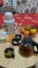 【京东物流】茶壶套装整套茶具大容量玻璃茶杯带滤网耐高温泡茶具 1000ML一壶+四杯套装【无茶盘】 实拍图