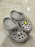 卡骆驰（CROCS）贝雅洞洞鞋男鞋女鞋轻便耐磨一脚蹬拖鞋休闲鞋百搭花园鞋|10126 卵石色-2V3(含智必星) 40 (250mm) 实拍图