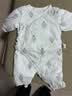 童泰新生婴儿衣服连体衣秋冬加厚夹棉初生宝宝蝴蝶衣爬服 蓝色 59cm 实拍图