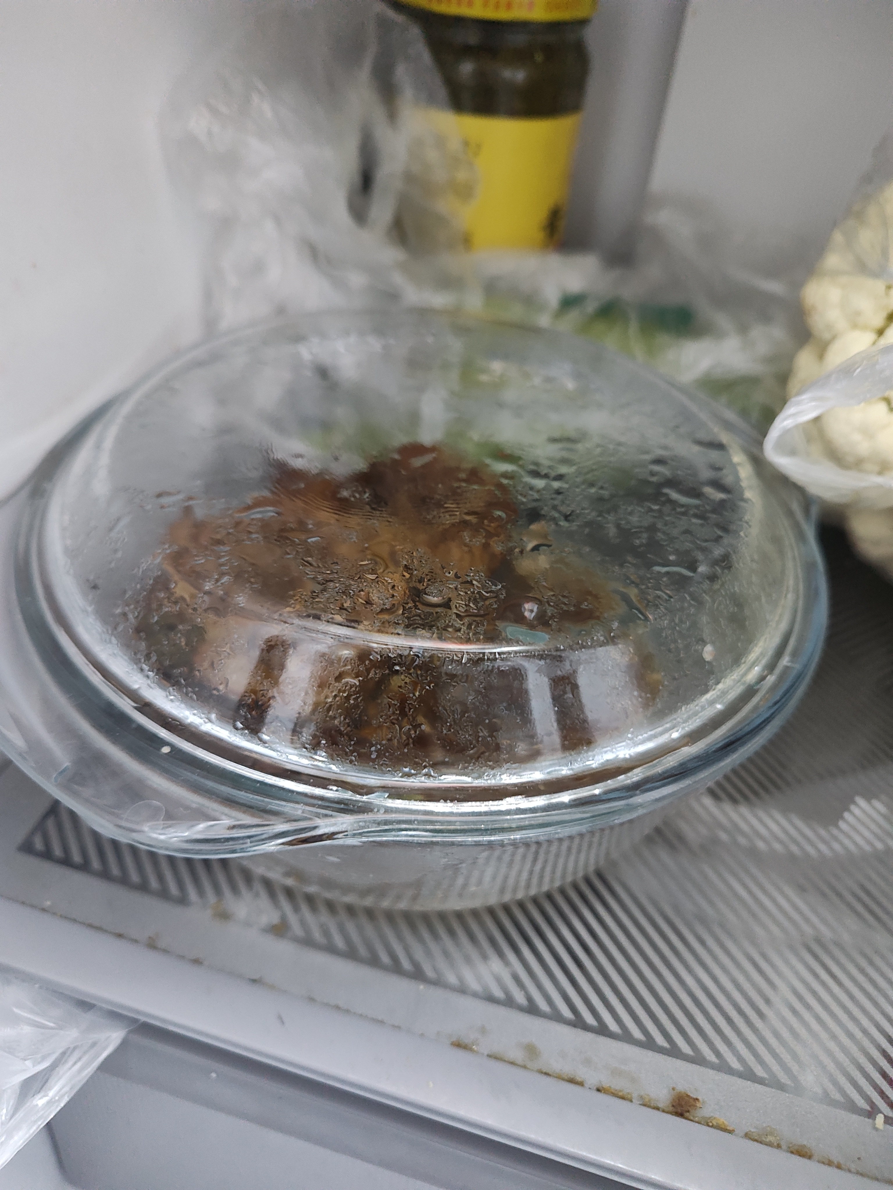 格娜斯双耳透明耐热玻璃碗大号带盖微波炉专用碗汤碗面碗沙拉碗餐具1.5L 实拍图