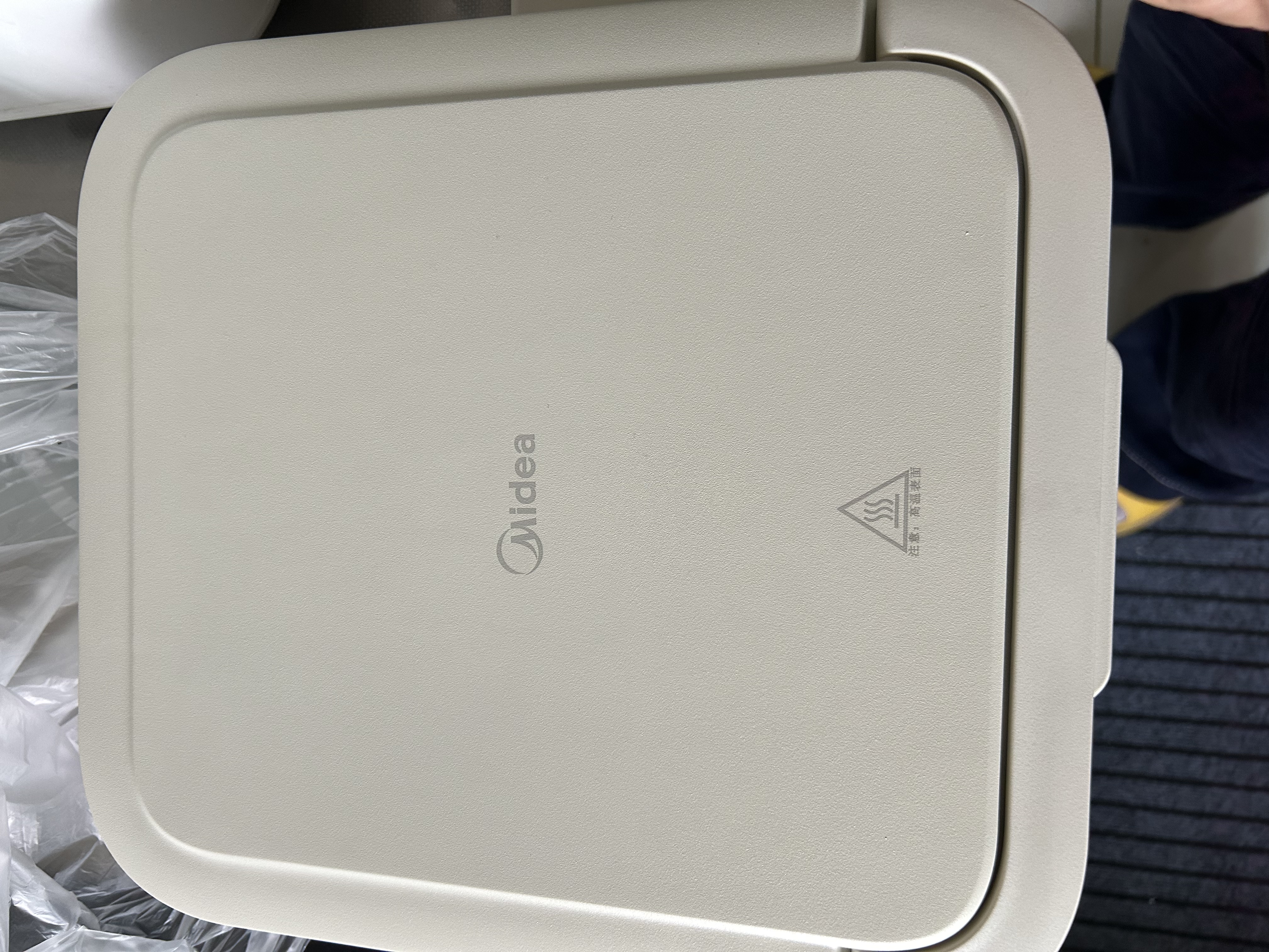 美的（Midea）电饼铛家用下盘可拆洗大火力三明治早餐机煎烤锅 方形双面加热加深大尺寸升级蒸汽烙饼烤肉锅28J51 实拍图