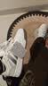 adidas ENTRAP美式校园风运动鞋少年感复古篮球风板鞋阿迪达斯   白色/金属暗银   36 实拍图