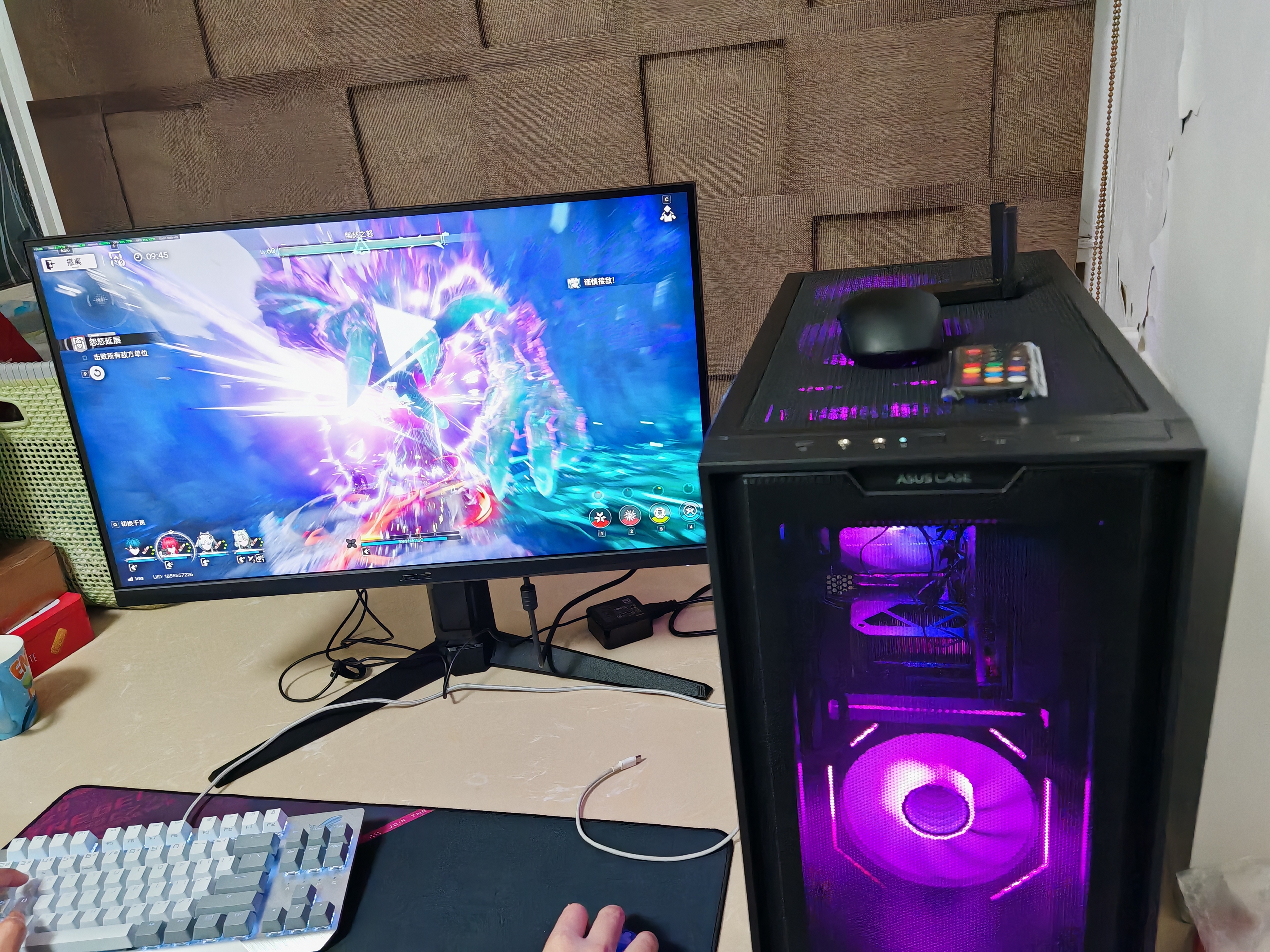 华硕全家桶追影i7 14700KF/U7 265KF/RTX5060Ti/5070Ti/5080三角洲游戏台式电脑diy主机组装电脑整机 规格五丨i7 14700KF/5060Ti 爆款 实拍图
