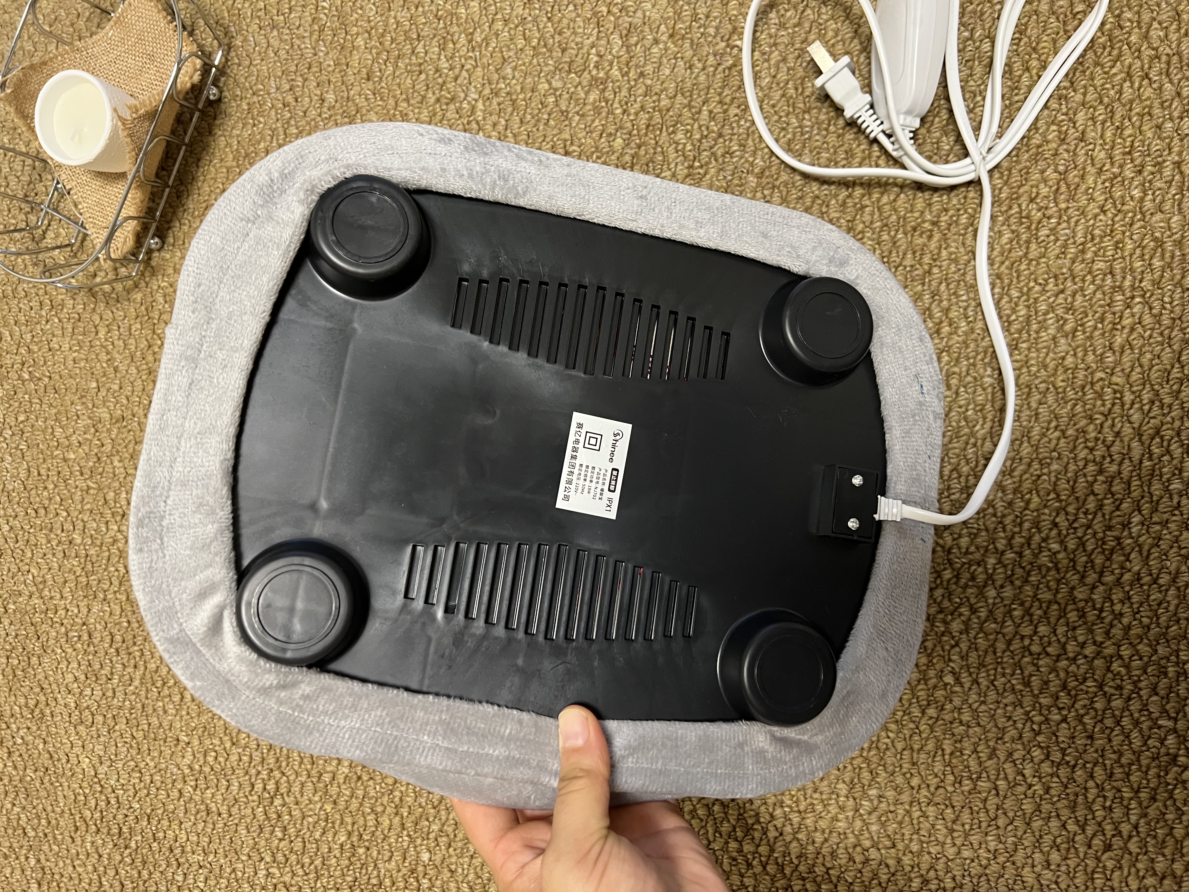 赛亿暖脚器暖脚宝暖脚袋暖脚垫暖足宝电暖宝暖腿暖脚神器取暖恒温可拆NJ702 实拍图