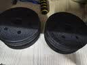 华亚（HUAYA） 哑铃男士杠铃套装可调节环保包胶手铃亚玲家用运动锻炼健身器材 一副两只总重20kg两用款【热销大众选择】 实拍图