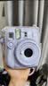 INSTAX富士instax立拍立得 一次成像相机 miniSE（mini7+升级款）白色 实拍图