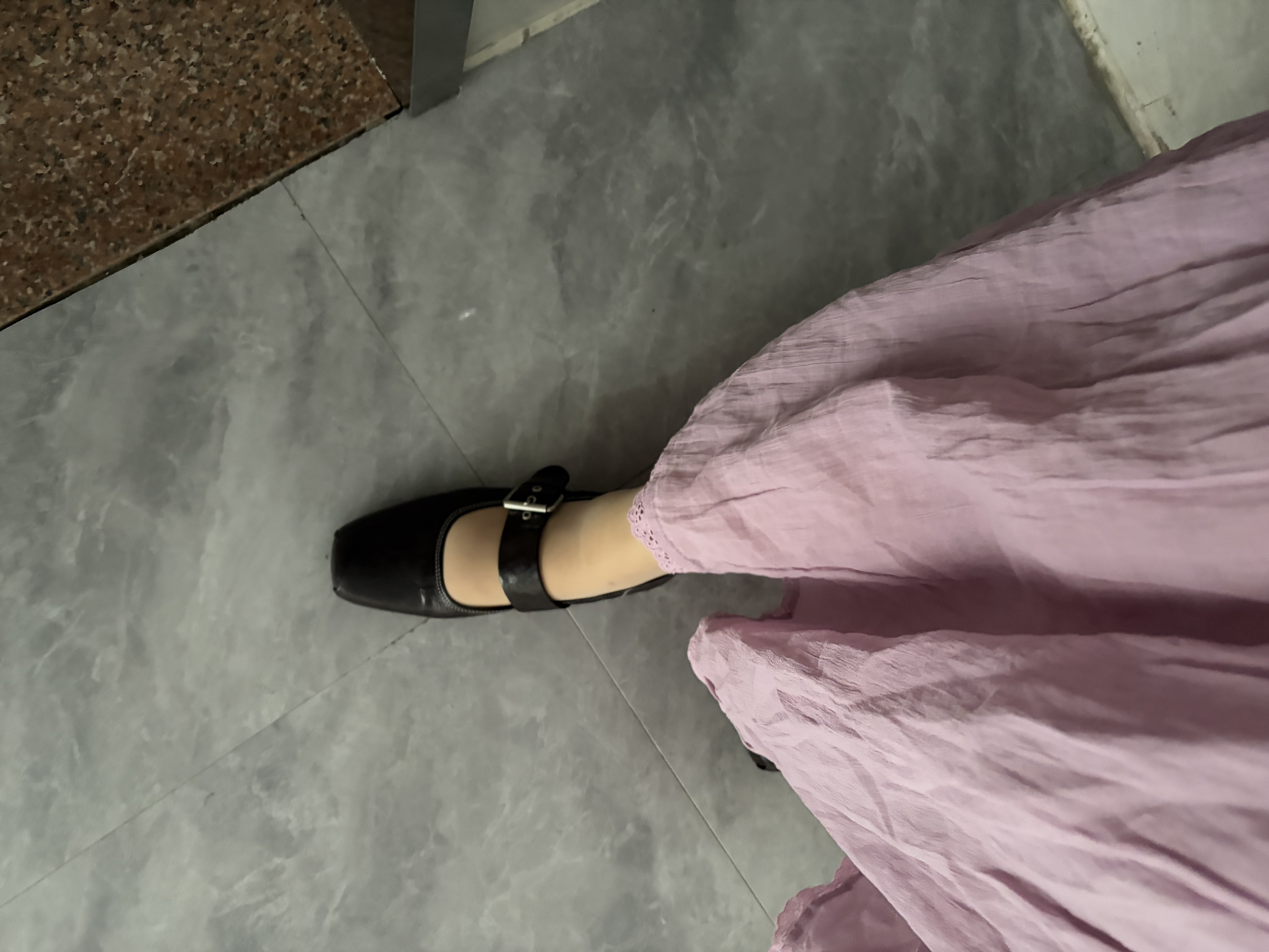 百思图【焦糖榛果】26秋商场法式超软羊皮芭蕾玛丽珍单鞋女鞋 实拍图