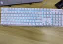 达尔优（DAREU）EK815机械合金版 键盘 有线游戏键盘 108键男生女生 电脑键盘 108键白蓝【青轴】 实拍图