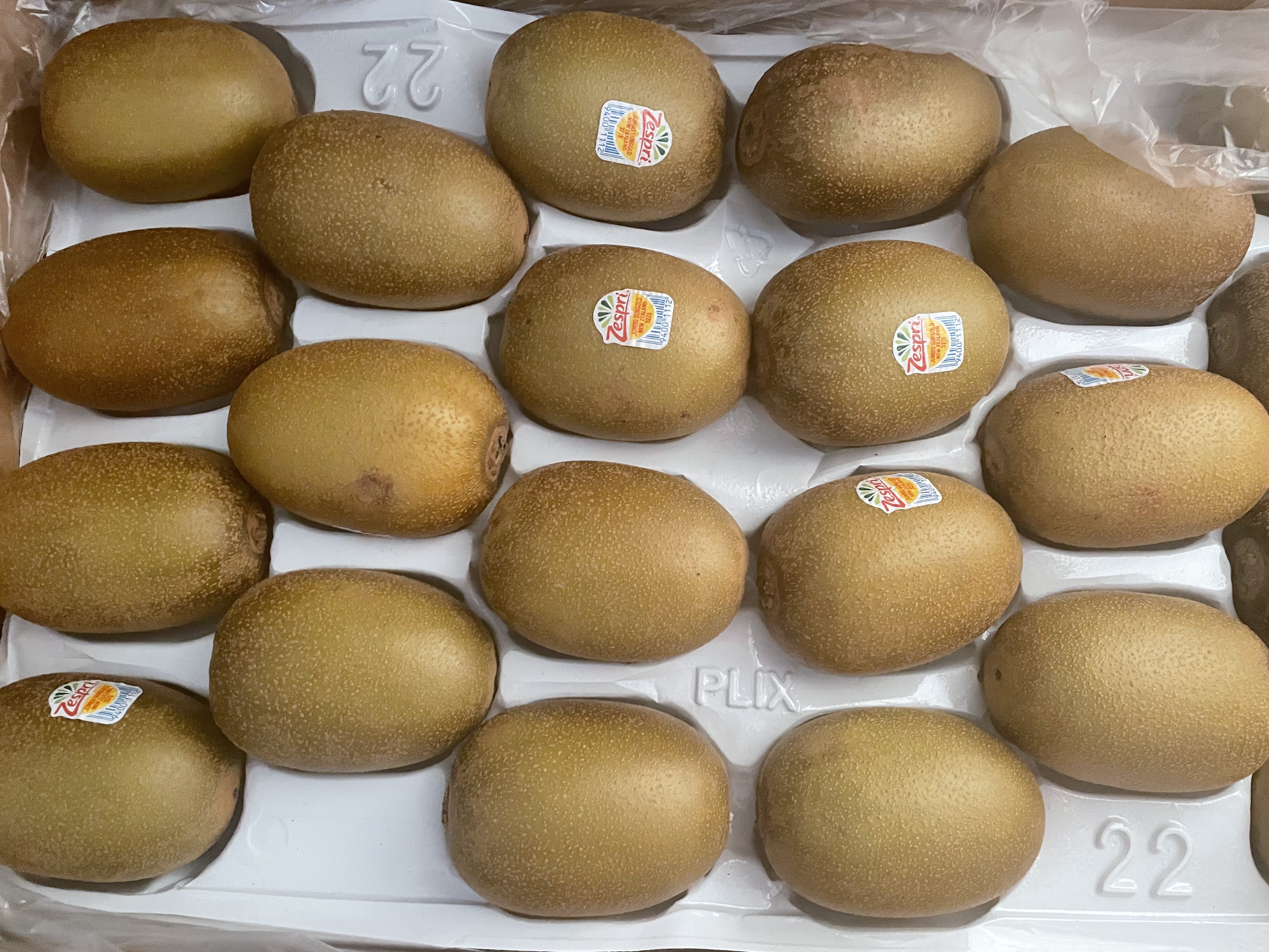 佳沛（zespri）新西兰金奇异果22粒巨大原箱146-175g猕猴桃水果礼盒 实拍图
