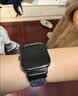 轩邑适用红米watch6表带 小米Redmi红米手表5/4表带米兰尼斯金属磁吸编织闪扣可替换春夏季腕带  黑色 实拍图
