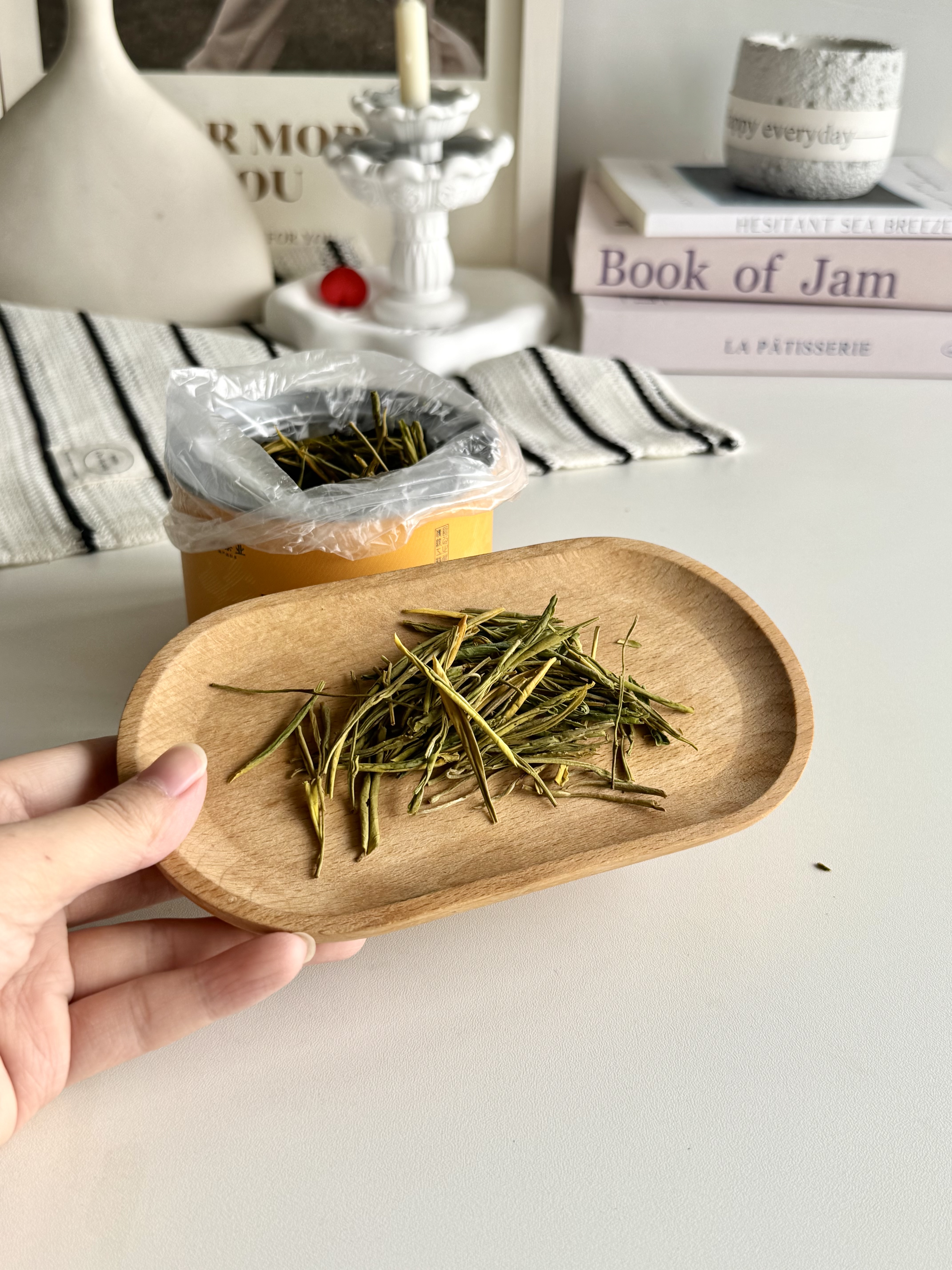七春黄金芽明前新茶叶春茶安吉芽奶白茶36g小包装口粮茶自己喝 实拍图