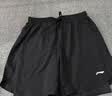 李宁（LI-NING）泳裤男士防尴尬游泳裤平角双层防走光水陆两用沙滩裤337 XL 实拍图