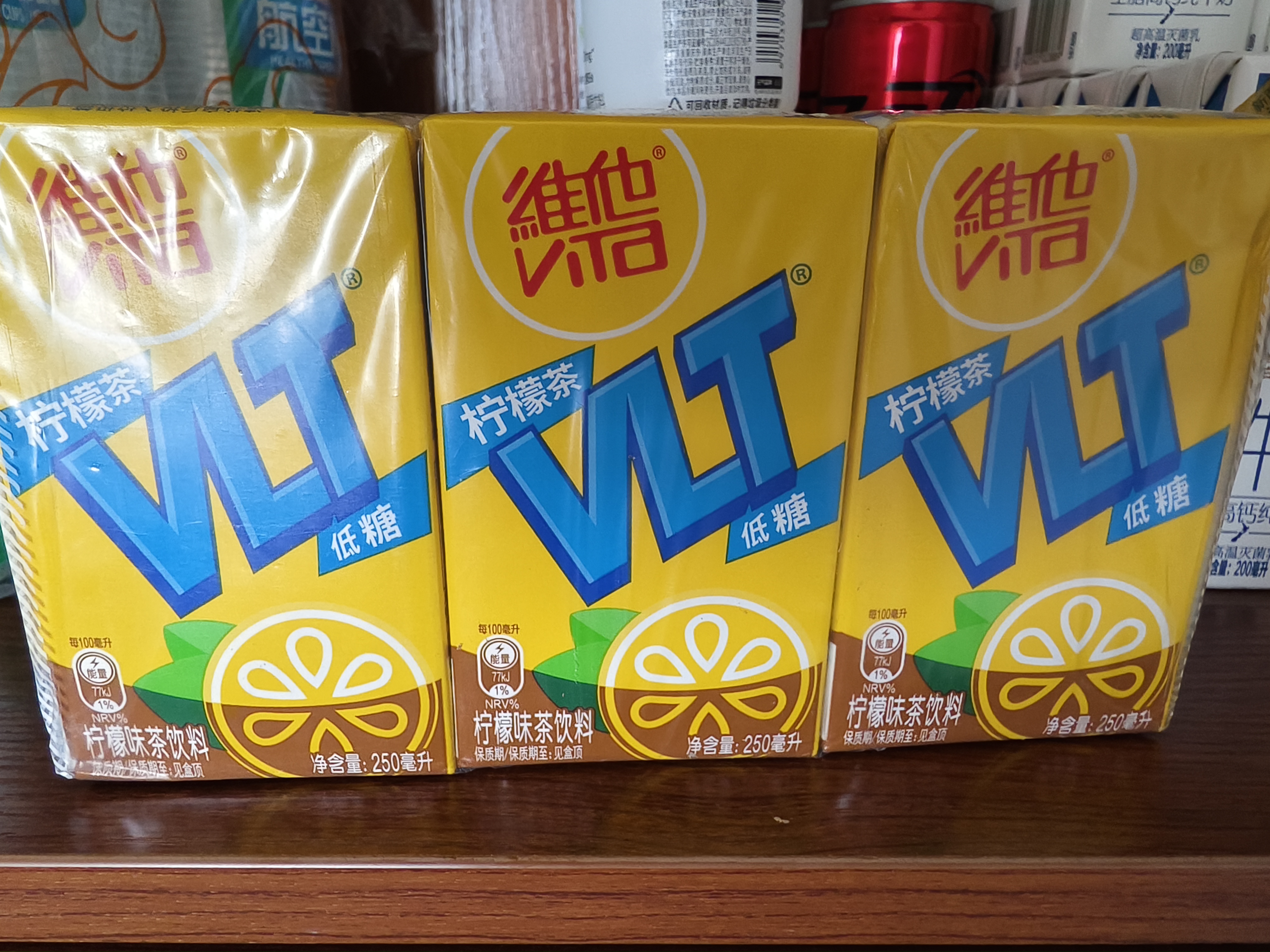 维他奶维他低糖柠檬味茶饮料250ml*6盒 整组 家庭备货 实拍图