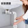 潜水艇（Submarine）洗手盆下水管 卫生间面盆脸盆台上盆池防臭下水管套装 靠墙省空间 黄铜弹跳有溢水口下水器套装 实拍图