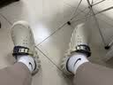 CROCS卡骆驰檀健次同款波波洞洞鞋舒适沙滩鞋男鞋运动鞋|207937 骨白色-2YJ 尺码偏大，选小一码 43 (270mm) 实拍图