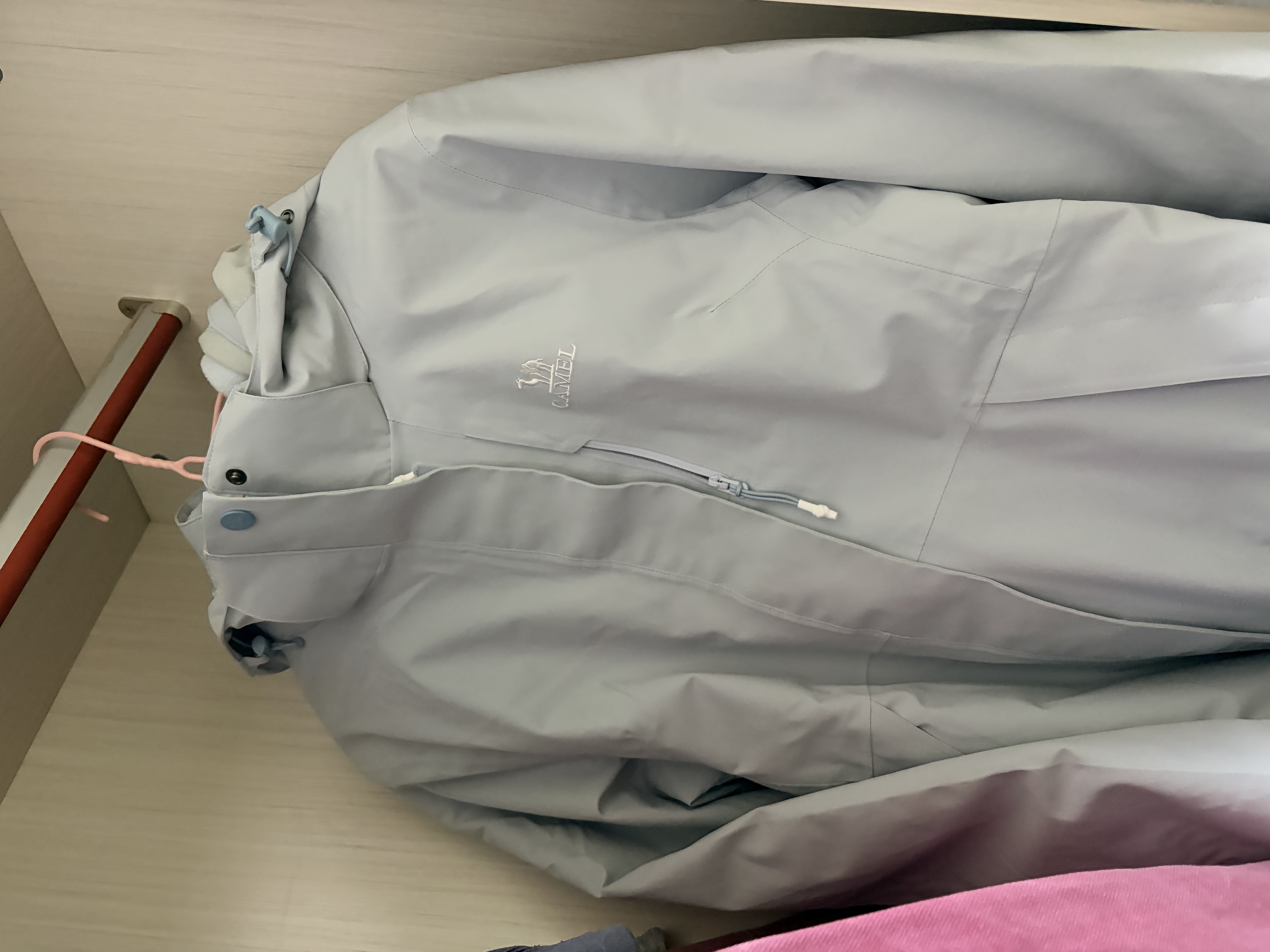骆驼（CAMEL）CamelTex户外御寒冲锋衣男女同款防油污外套三合一登山服  L 实拍图
