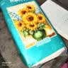 【千万销量】向日葵油画系列1000张悬挂式抽纸卫生纸4层加厚 4层1000张*1提 实拍图