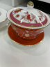 WEDGWOOD威基伍德漫游美境中式带盖茶碗套组敬茶碗盖骨瓷茶碗 瑰丽红宝茶碗套组 晒单实拍图