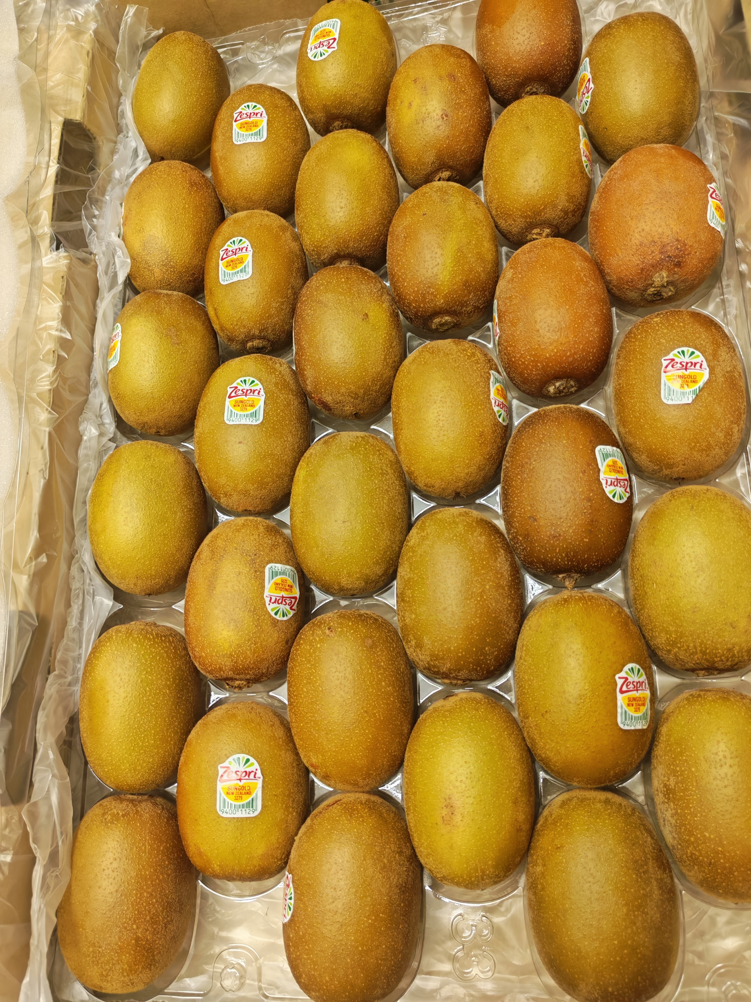 佳沛（zespri）新西兰金奇异果30-33粒原箱103-124g猕猴桃水果礼盒 实拍图