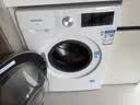 西门子（SIEMENS）iQ300 10KG大容量全自动滚筒洗衣机自带烘干洗烘一体 蒸汽除菌 羊毛洗WN52A1004W 实拍图