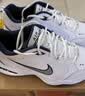 耐克NIKE男训练鞋老爹鞋AIR MONARCH IV运动鞋415445-102白蓝42.5 实拍图