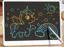 澳梦星儿童画板液晶写字板家用早教机电子黑板可消除手写绘画屏生日礼物 【12寸标准款】笔+LCD液晶手写板-无蓝光更护眼 实拍图