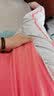 韩彩（HACAI）睡衣男女夏季薄款莫代尔棉高端家居服套装 橘粉 女 M 实拍图