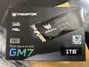 宏碁掠夺者（PREDATOR）1TB SSD固态硬盘 M.2接口(NVMe协议) GM7系列｜NVMe PCIe 4.0读速7200MB/s  AI电脑存储配件 实拍图