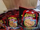 GEMEZ印尼小鸡面干脆面 火辣味14g*30包 独立包装休闲零食进口食品 实拍图