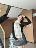 猫人围巾女秋冬季披肩纯羊毛格子女围脖送女友生日礼物女士送老婆礼盒 实拍图