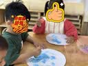 Kocotreekk树宝宝罩衣吃饭儿童围裙画画衣围兜防水反穿防脏饭兜秋冬 实拍图