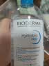 BIODERMA 贝德玛小蓝水润妍保湿洁肤液卸妆水干皮温和补水清洁 【干皮】保湿小蓝水500ml 实拍图